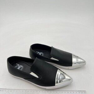 Women's Invisible Height Increasing Elevator Shoes - Black Leather